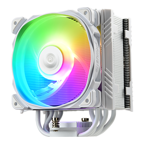 White rgb cpu Air Cooler-ETS-T50 ARGB 120